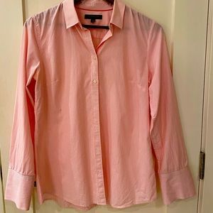 Banana Republic pink fitted shirt size 10.
